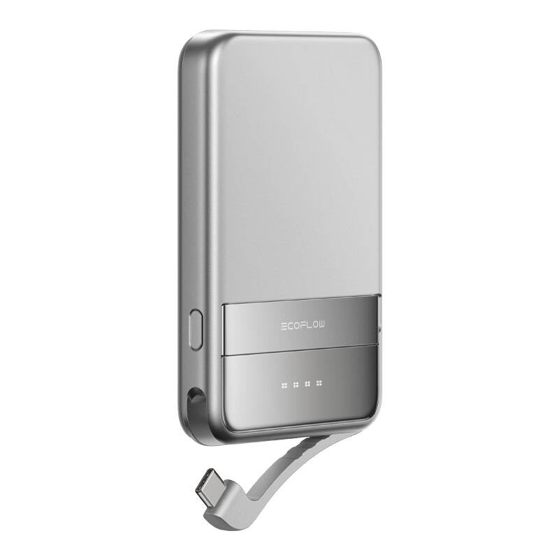 EcoFlow RAPID magnetic powerbank, 5000mAh, (silver). - Image 1