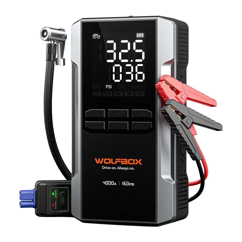 WOLFBOX MegaVolt 24 Air 24,000 mAh 4,000 A Jump Starter - Image 1