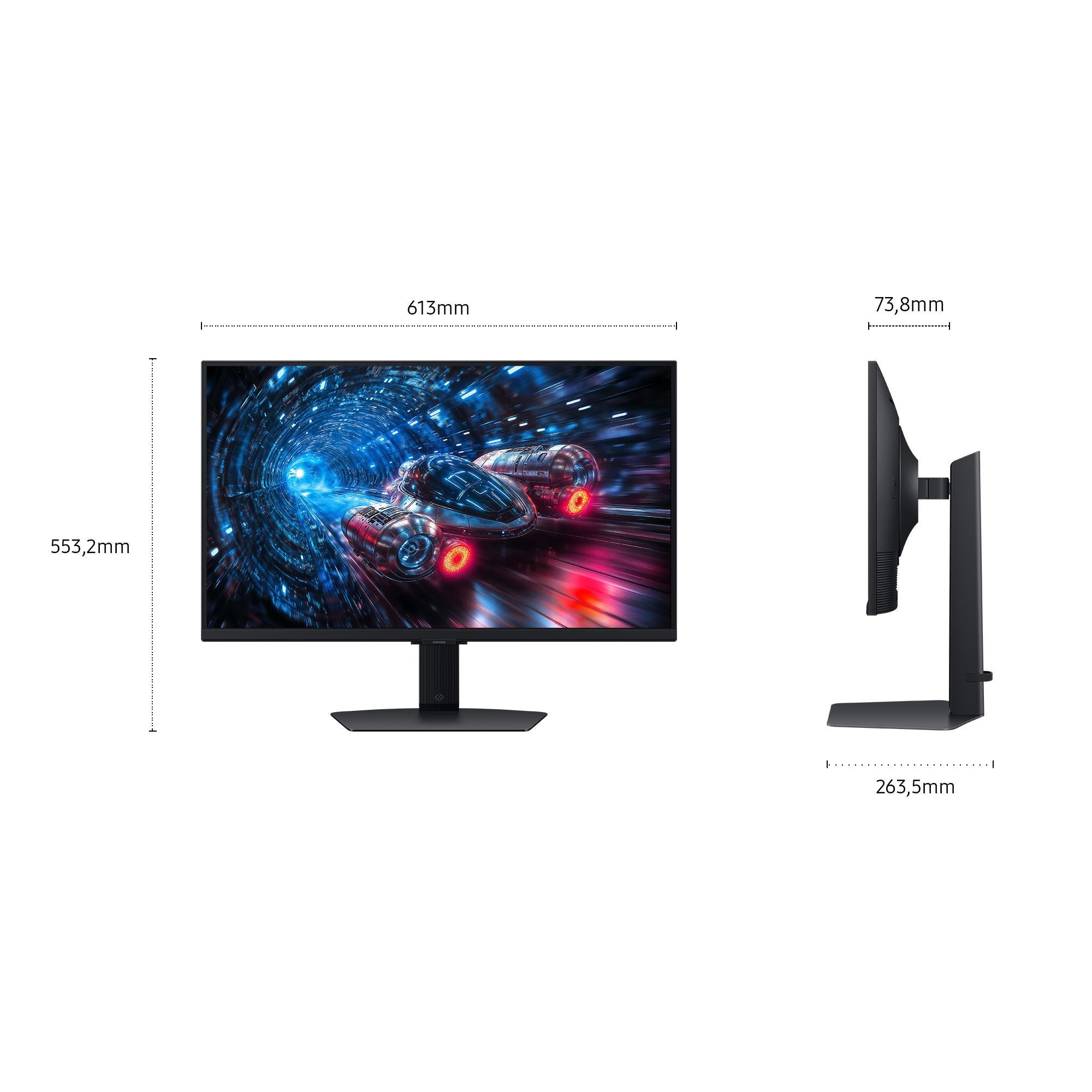 LCD Monitor SAMSUNG 27 " 3840 x 2160 pixels 4K Ultra HD Native aspect ratio 16:9 LCD Flat LS27FG702EUXEN