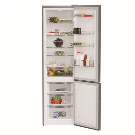 INDESIT INKS 1401 S4E | Energy efficiency class E | Free standing | Combi | Height 202.5 cm | Fridge net capacity 266 L
