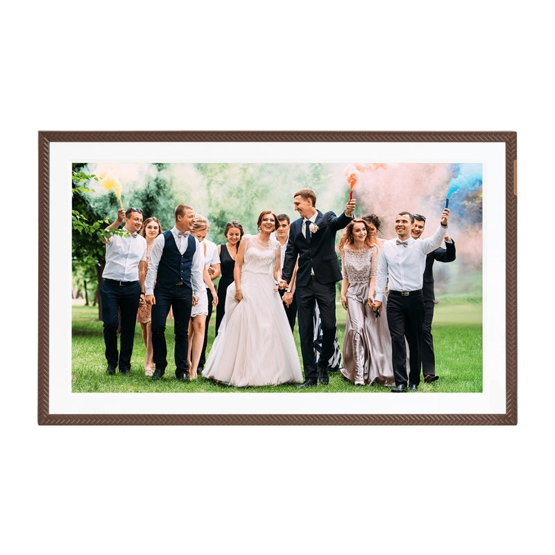 Arzopa D156 (brown) 15.6" digital photo frame - Image 2