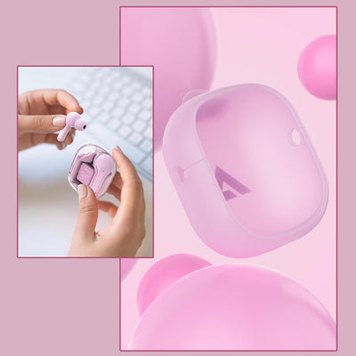 Acefast T6 TWS Bluetooth In-Ear Wireless Headphones - Pink