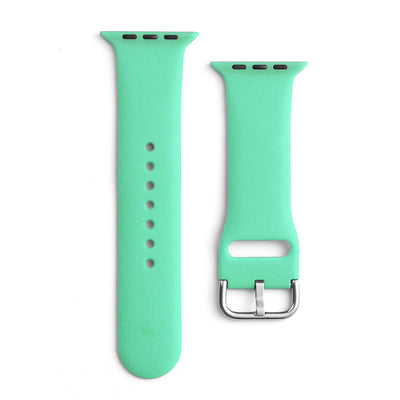 Silicone Strap APS for Apple Watch 38/40/41mm Strap Watch Bracelet - Mint — Hurtel