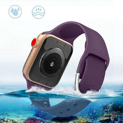 Silicone Strap APS for Apple Watch 38/40/41mm Strap Watch Bracelet - Mint — Hurtel