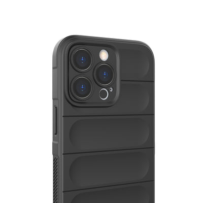 Magic Shield Case for iPhone 13 Pro flexible armored cover black — Hurtel