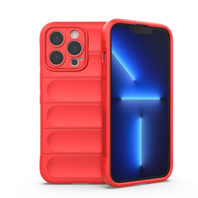 Magic Shield Case for iPhone 13 Pro flexible armored cover red — Hurtel