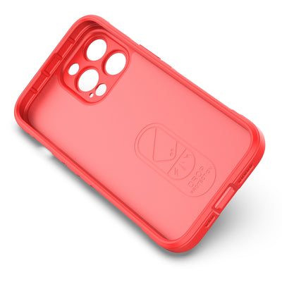 Magic Shield Case for iPhone 13 Pro flexible armored cover red — Hurtel