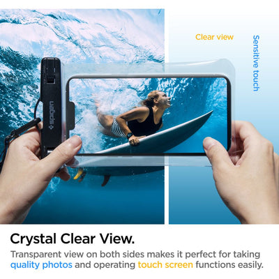 Spigen Aqua Shield A601 Case Waterproof IPX8 - Transparent