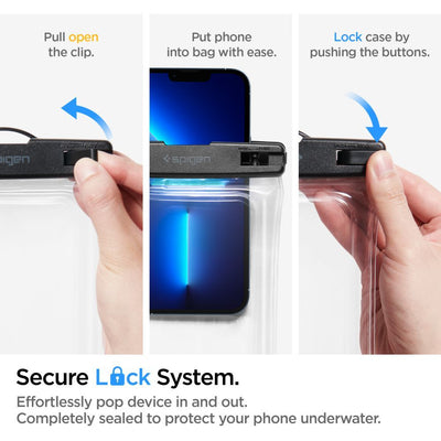 Spigen Aqua Shield A610 Case Waterproof Floating on Water - Transparent