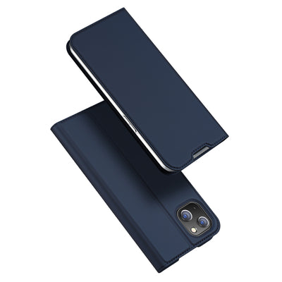 Dux Ducis Skin Pro Holster Flip Cover for iPhone 14 Plus blue
