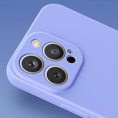 Silicone case iPhone 14 Plus silicone case fuchsia — Hurtel