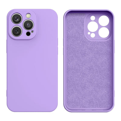 Silicone case iPhone 14 Plus silicone case purple — Hurtel