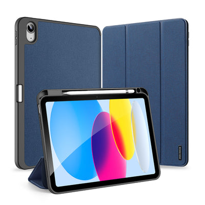 Dux Ducis Domo iPad 10.9” 2022 / iPad 11” 2025 smart cover case with stand blue