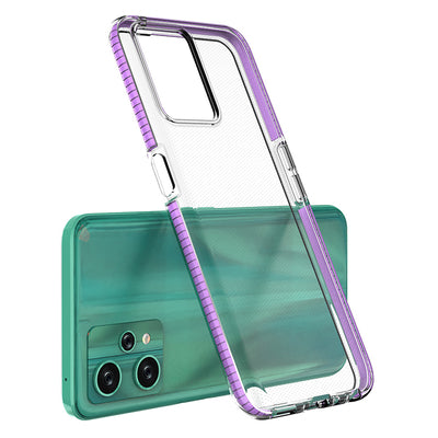 Spring Case case for Realme 9 Pro silicone cover with frame black — Hurtel