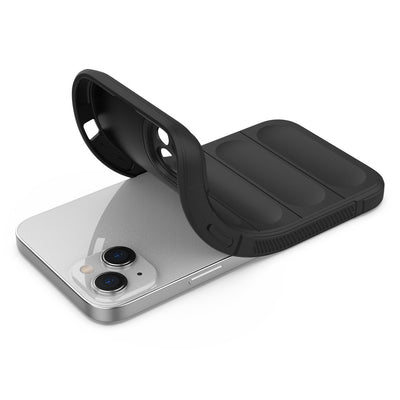 Magic Shield Case case for iPhone 14 Plus flexible armored cover black — Hurtel