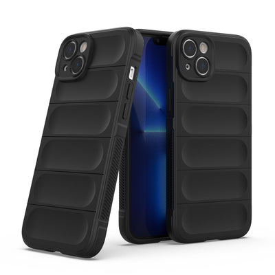 Magic Shield Case case for iPhone 14 Plus flexible armored dark blue cover — Hurtel