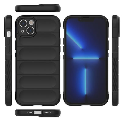 Magic Shield Case case for iPhone 14 Plus flexible armored dark blue cover — Hurtel