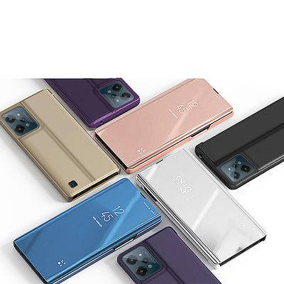 Clear View Case cover for Realme C31 flip cover black — Hurtel