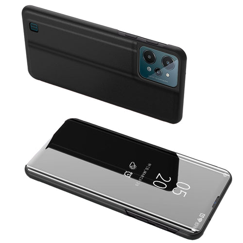 Clear View Case cover for Realme C31 flip cover black — Hurtel