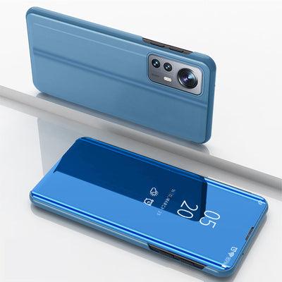 Clear View Case cover for Xiaomi 12 Lite blue flip cover — Hurtel