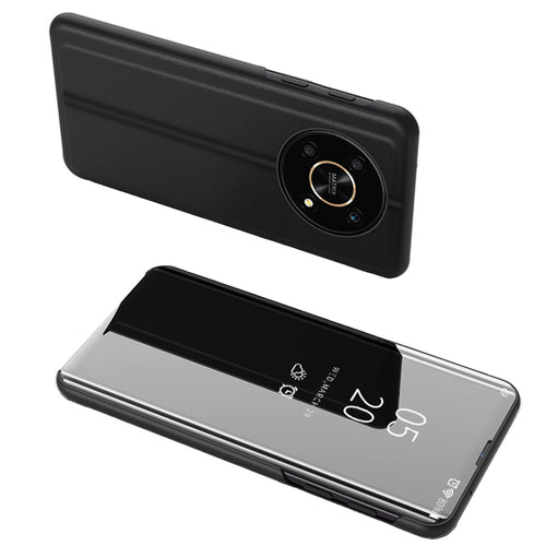 Clear View Case case for Honor X9 / X9 5G / X30 / Magic4 Lite flip cover black — Hurtel