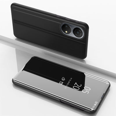 Clear View Case case for Honor X7 / Honor Play 30 Plus flip cover black — Hurtel