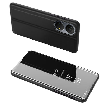 Clear View Case case for Honor X7 / Honor Play 30 Plus flip cover black — Hurtel