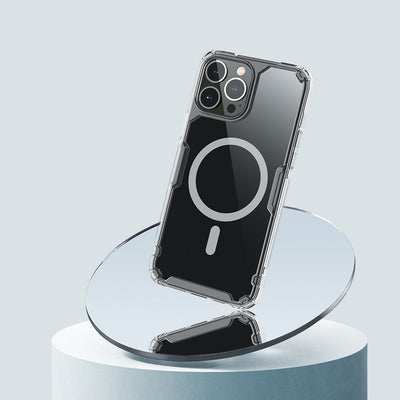 Nillkin Nature Pro Magnetic Case iPhone 14 Pro magnetic case MagSafe blue