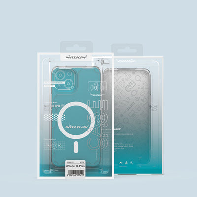 Nillkin Nature Pro Magnetic Case iPhone 14 Plus magnetic case MagSafe blue