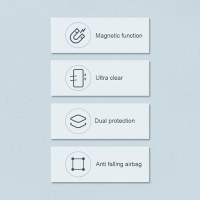 Nillkin Nature Pro Magnetic Case iPhone 14 Pro Max magnetic case MagSafe blue