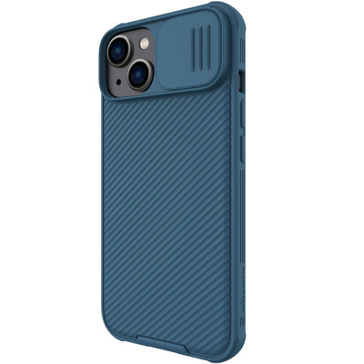 Nillkin CamShield Pro Magnetic Case iPhone 14 Plus Cover Camera Protector Blue (with MagSafe)