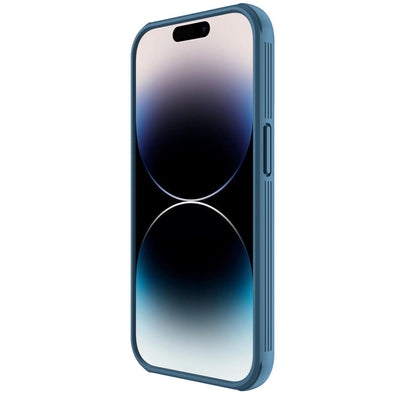 Nillkin CamShield Pro Case iPhone 14 Pro Armored Cover Camera Protector Blue
