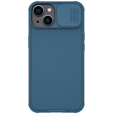 Nillkin CamShield Pro Case iPhone 14 Plus Armored Cover Camera Protector Blue