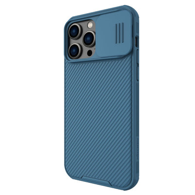Nillkin CamShield Pro Case iPhone 14 Pro Max Armored Cover Camera Protector Blue