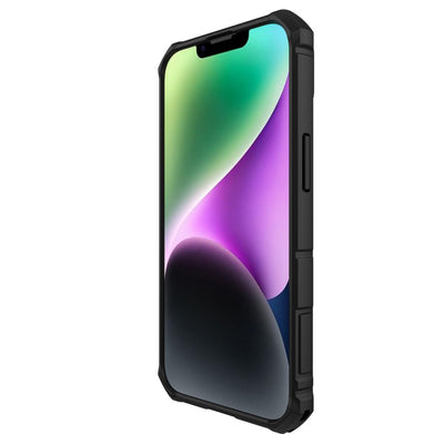 Nillkin CamShield Armor Pro Case iPhone 14 Plus case armored cover with camera cover ring stand black
