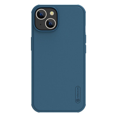 Nillkin Super Frosted Shield Pro case for iPhone 14 Plus back cover blue