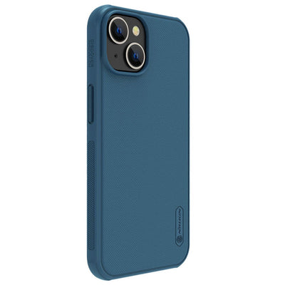 Nillkin Super Frosted Shield Pro case for iPhone 14 Plus back cover blue