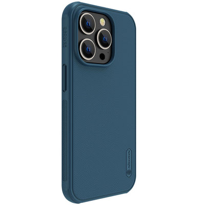 Nillkin Super Frosted Shield Pro case for iPhone 14 Pro Max back cover blue