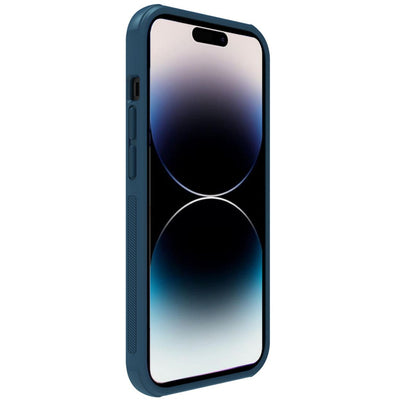 Nillkin Super Frosted Shield Pro case for iPhone 14 Pro Max back cover blue