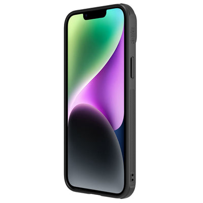 Nillkin CamShield Leather S Case iPhone 14 case cover with camera cover black