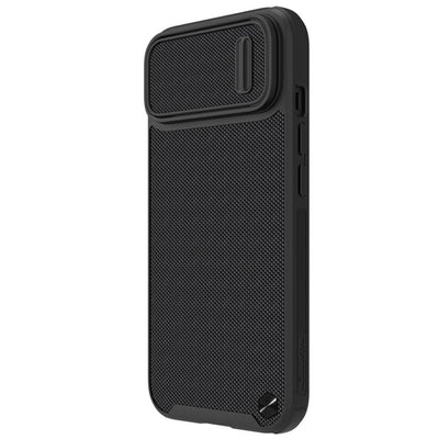 Nillkin Textured S Case for iPhone 14, armored cover with camera cover, black