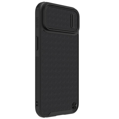 Nillkin Textured S Case for iPhone 14, armored cover with camera cover, black