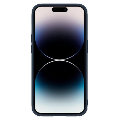 Nillkin Textured S Case for iPhone 14 Pro, armored cover with camera cover, blue