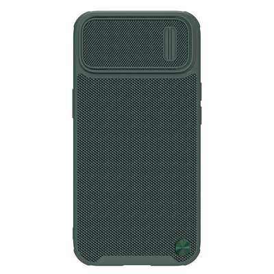 Nillkin Textured S Case iPhone 14 Plus armored cover with camera cover green