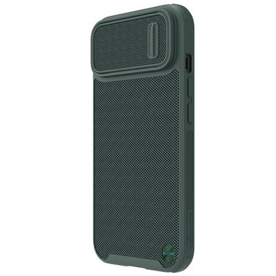 Nillkin Textured S Case iPhone 14 Plus armored cover with camera cover green
