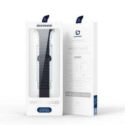 Dux Ducis Strap (Armor Version) Apple Watch Ultra, SE, 9, 8, 7, 6, 5, 4, 3, 2, 1 (49, 45, 44, 42 mm) Silicone Magnetic Band B