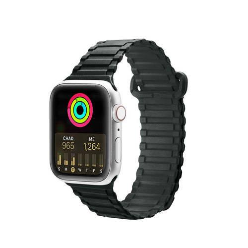 Dux Ducis Strap (Armor Version) strap Apple Watch Ultra, SE, 9, 8, 7, 6, 5, 4, 3, 2, 1 (49, 45, 44, 42 mm) silicone magnetic