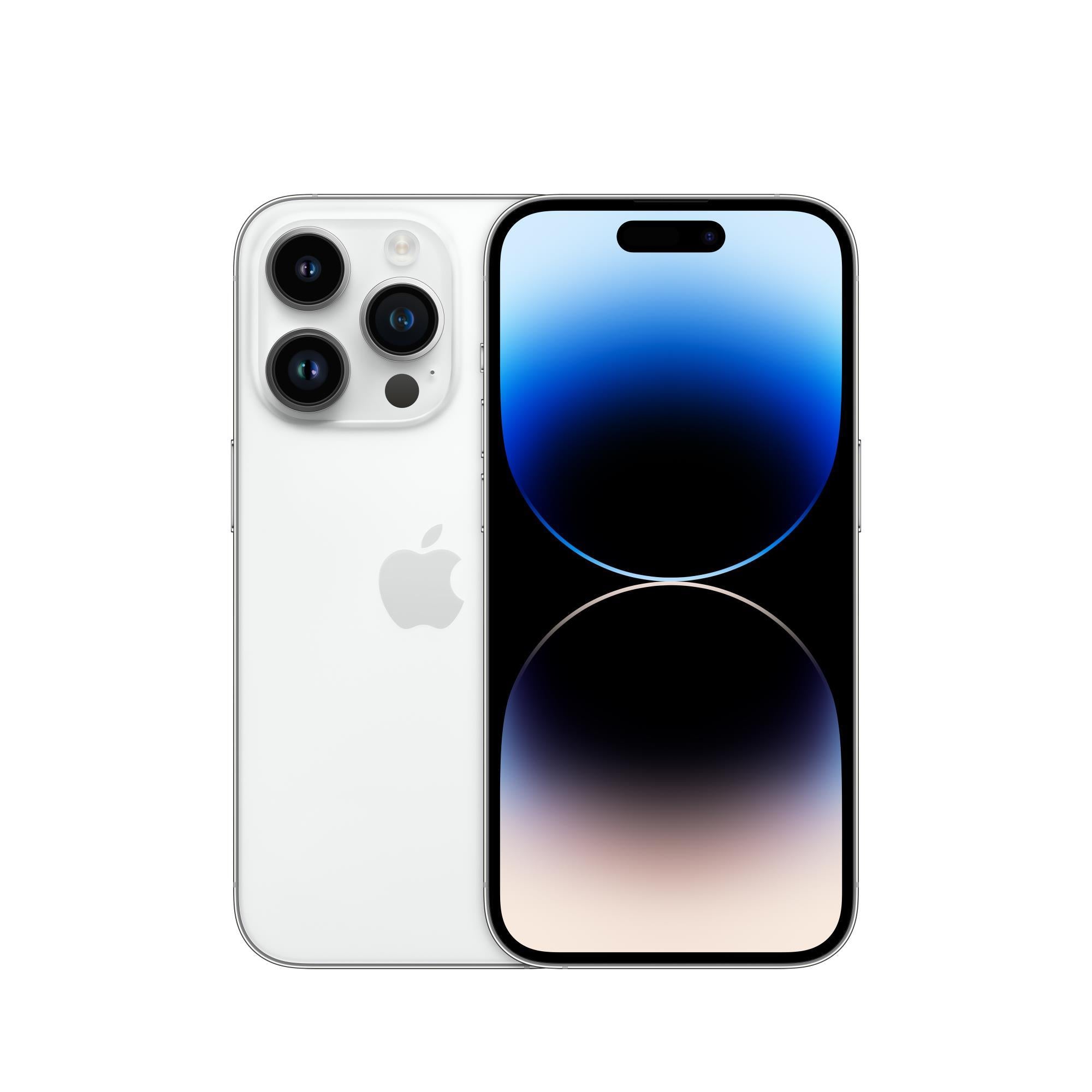 REFURB. PHONE IPHONE 14 PRO/256GB SILVER A GRADE RED