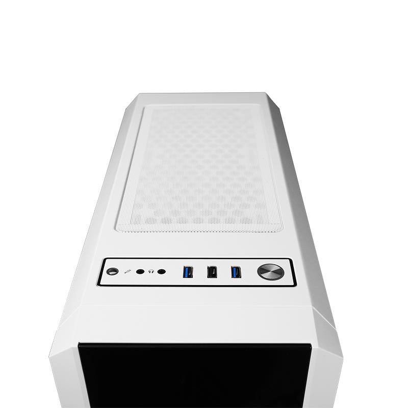 Case CHIEFTEC ATX/micro ATX/Mini-ITX White Midi Tower PC GL-03W-OP