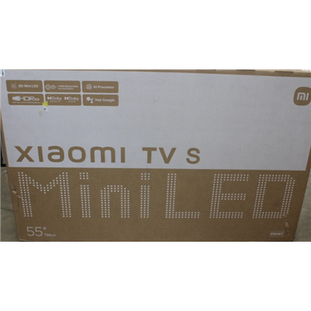 SALE OUT. Xiaomi TV S Mini 2025 55" (3840 x 2160) | SALE OUT. Xiaomi | TV | S Mini LED 2025 | 55 | Smart TV | Google TV